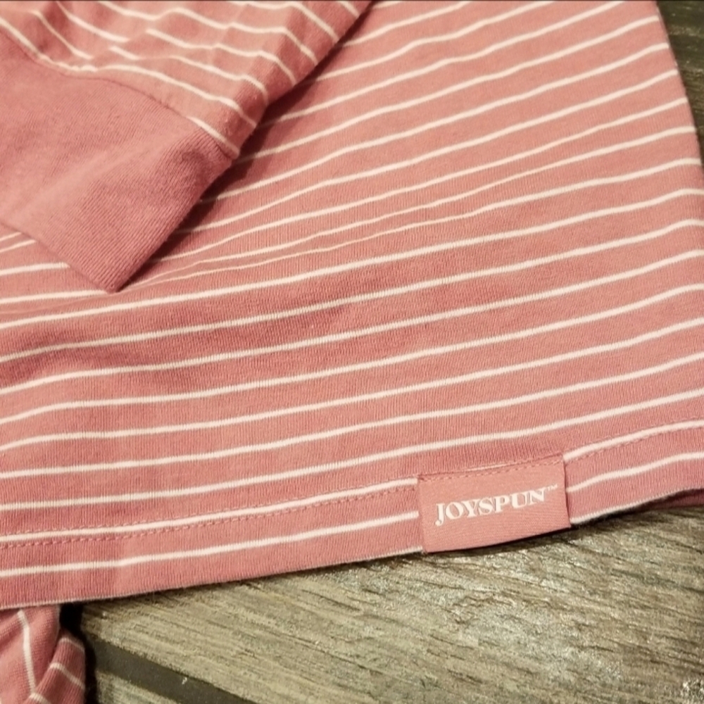 Joyspun 2 Piece  ROSE Pajama Set (Women 3X)Long Sleeve Soft Sleepwear W/Pockets - Picture 4 of 10